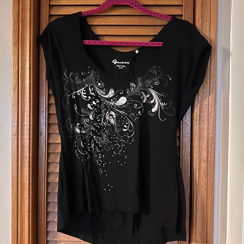 Beauty corset-back Guess tee